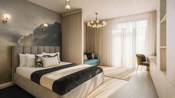 1 bedroom, desk, iron/ironing board, WiFi