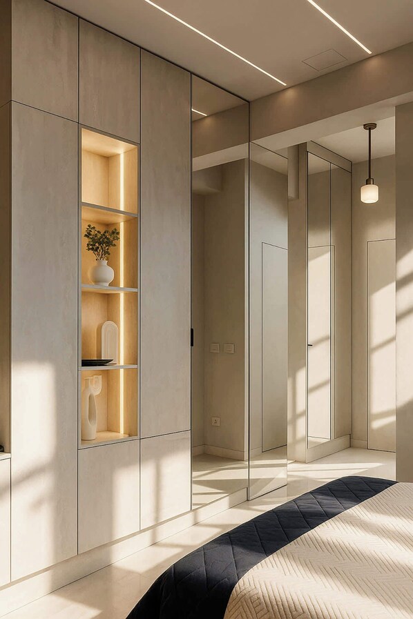 1 bedroom, desk, iron/ironing board, WiFi