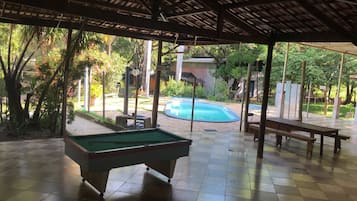 Poolside bar
