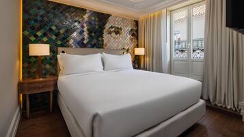 In-room safe, blackout curtains, soundproofing, iron/ironing board