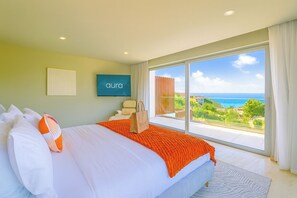 1 bedroom, WiFi - Aura | 1B Ocean View with Concierge, Kitchen (R10) (Pigeon-Pea Hill)