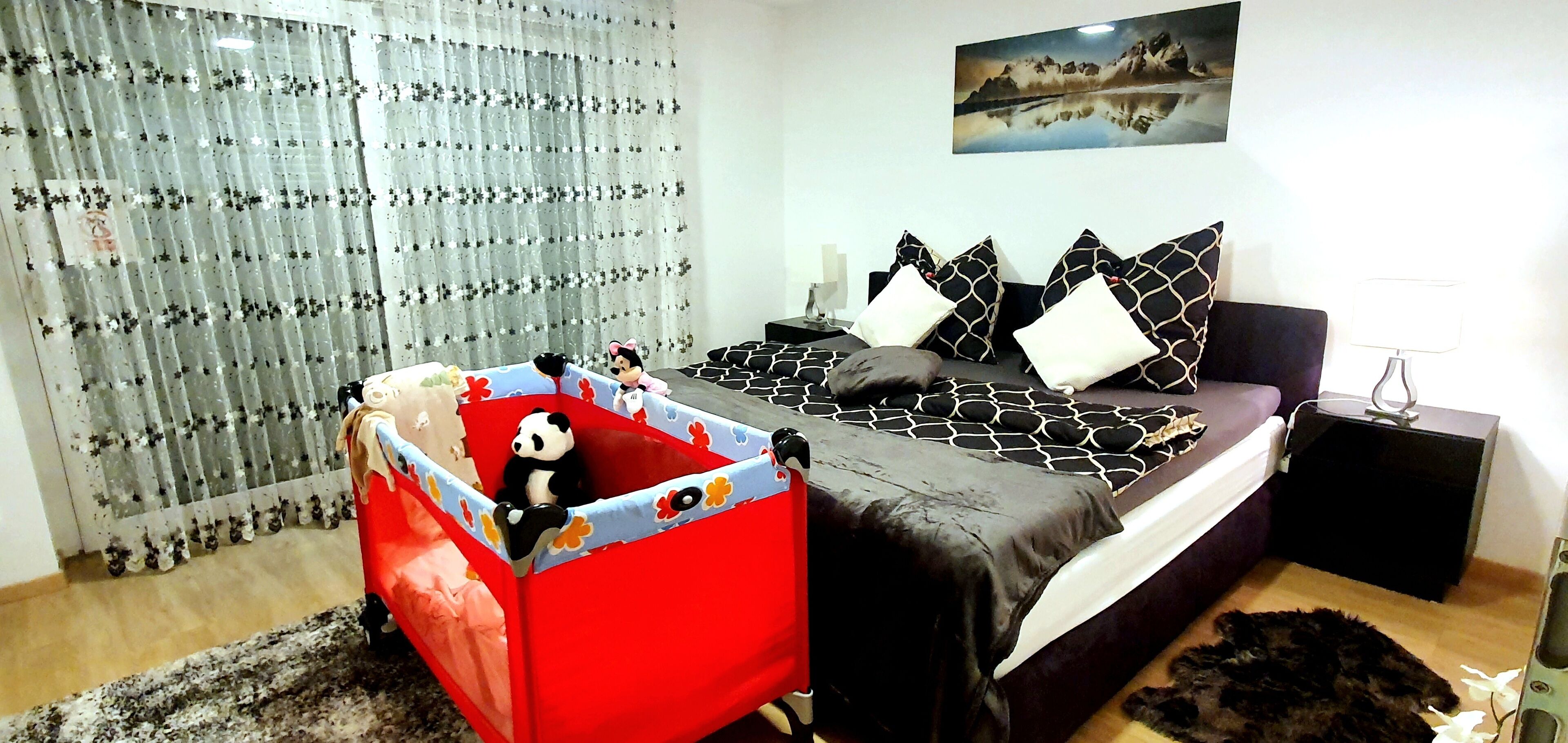 2 Schlafzimmer, Bügeleisen/Bügelbrett, Reisekinderbett, WLAN