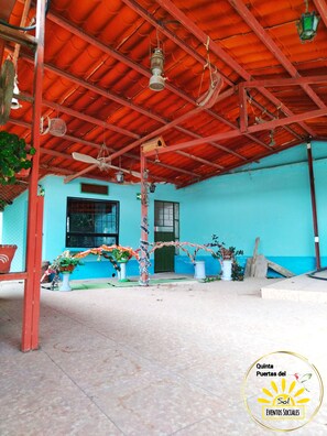 Overnattingsstedets uteområder