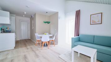 Premium appartement, balkon | Woonruimte