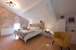 1 dormitorio, wifi gratis, ropa de cama