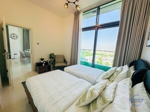 2 Schlafzimmer, Schreibtisch, kostenloses WLAN, Bettwäsche