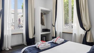 Quarto superior | 1 quarto, roupas de cama premium, edredons de pluma