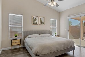 3 bedrooms, desk, iron/ironing board, WiFi