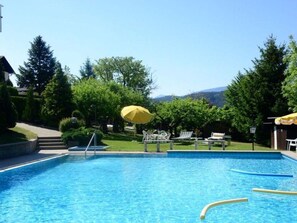 Una piscina climatizada