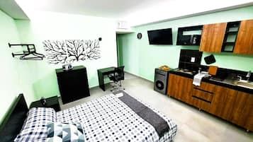 Caja de seguridad en la habitación y decoración personalizada