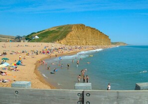 Beach - Cosy Cottage, dog friendly with secure private garden, 7 mins from Bridport. (Melplash)