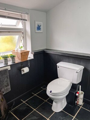Shower, hair dryer, towels, toilet paper - Cosy Cottage, dog friendly with secure private garden, 7 mins from Bridport. (Melplash)