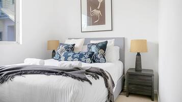 Desk, iron/ironing board, travel cot, WiFi