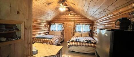 1 habitación y ropa de cama