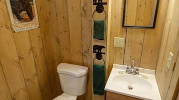 Shower, towels