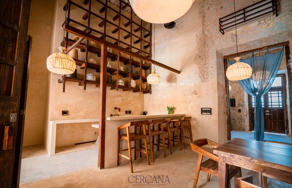Living area - Casa Mandarina, 4BDR by Cercana (Mérida)