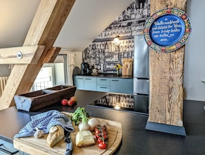 Dining - Ferienloft Himmelblau mit Garten - Idyllische Lage (Nordwestuckermark)