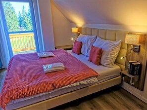 2 室のベッドルーム、WiFi (無料)