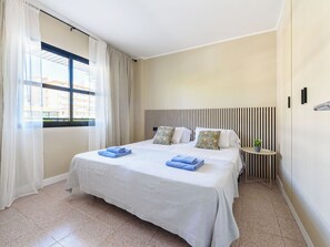 1 bedroom, iron/ironing board, travel crib, free WiFi