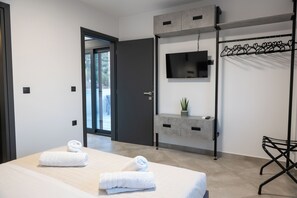 2 habitaciones, cuna de viaje, wifi gratis y ropa de cama