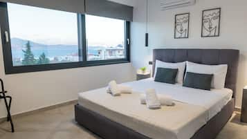 2 chambres, lit parapluie, Wi-Fi gratuit, draps fournis