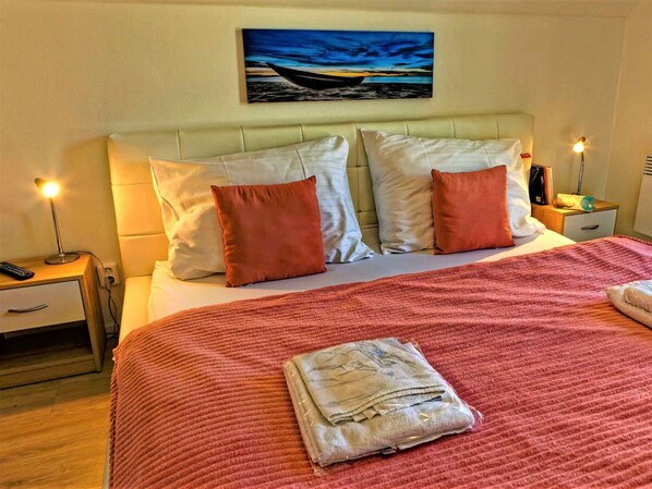 5 chambres, accès au Wi-Fi (inclus)