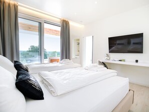4 chambres, fer et planche à repasser, Wi-Fi gratuit