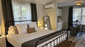 1 soverom, strykejern/-brett, wi-fi (inkludert) og sengetøy