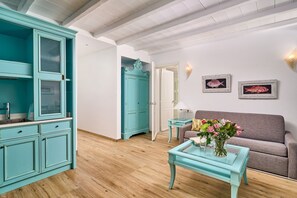 TV, DVD player, music library, stereo