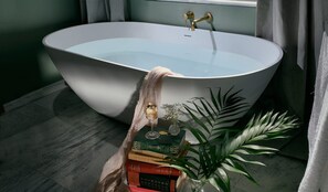 Towels, toilet paper