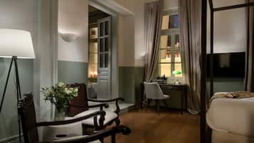 1 slaapkamer, een strijkplank/strijkijzer, gratis wifi, beddengoed