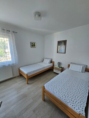 2 Schlafzimmer, kostenloses WLAN, Bettwäsche