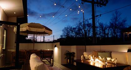 Stylish and fun home with rooftop patios, steps to downtown!