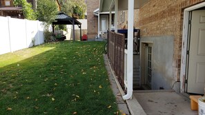 Enceinte de l’hébergement