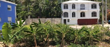 Voorkant van accommodatie