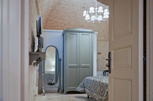 Trullo Superior | 2 dormitorios, sábanas italianas Frette, ropa de cama de alta calidad