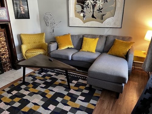 Fenced in backyard. Great pet property.  Monon Trail access.