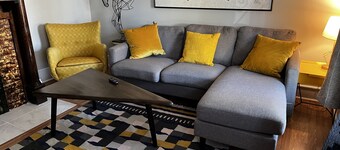 Fenced in backyard. Great pet property.  Monon Trail access.