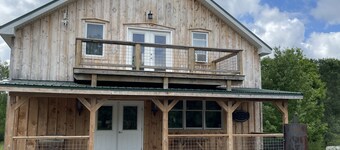 Stay in our cozy Maple Syrup Sugarhouse at Butternut Maple Farm