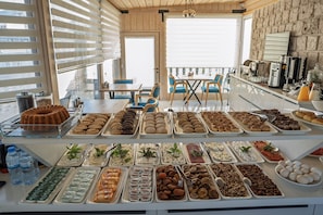 Gratis frukostbuffé varje dag 