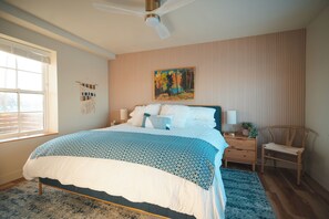 1 chambre, fer et planche à repasser, Wi-Fi, draps fournis
