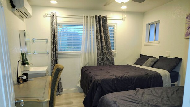 1 chambre, fer et planche à repasser, Wi-Fi, draps fournis