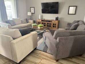 Televisie en een tafeltennistafel