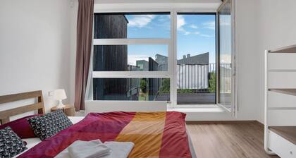Lovely apartment for 6 people with WIFI, TV, terrace, panoramic view and parking
