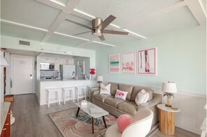 Smart TV, books, stereo - Spectacular Beachfront Retreat! At Island Beach Resort. (Jensen Beach)