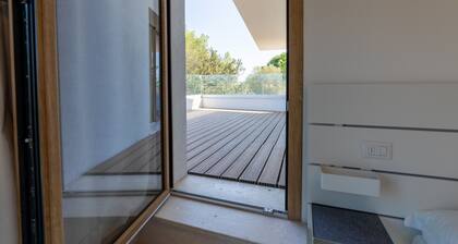 Villa "The Beach" mit Meerblick, Gemeinschaftsterrasse & WLAN