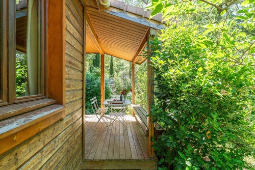 Chalet "Gite Lavande" avec piscine partagée, terrasse privée et Wi-Fi