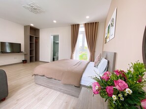 Literie hypoallergénique, minibar, décoration personnalisée