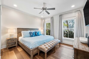 4 bedrooms, iron/ironing board, free WiFi, bed sheets - Drift into coastal calm at Drift Away / Golf Cart/ Bikes/ Private Beach Access (Seagrove Beach)