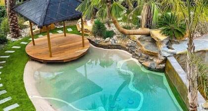 Villa Halo, piscine lagon & Séjour exclusif en bord de mer